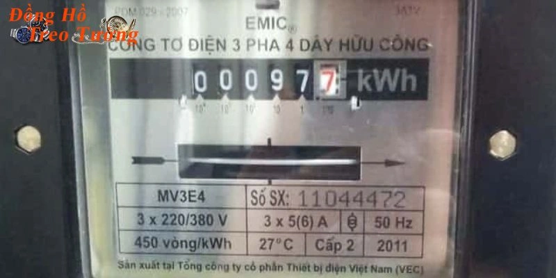 Cách đọc chỉ số điện năng tiêu thụ trên đồng hồ điện tử để theo dõi lượng điện sử dụng