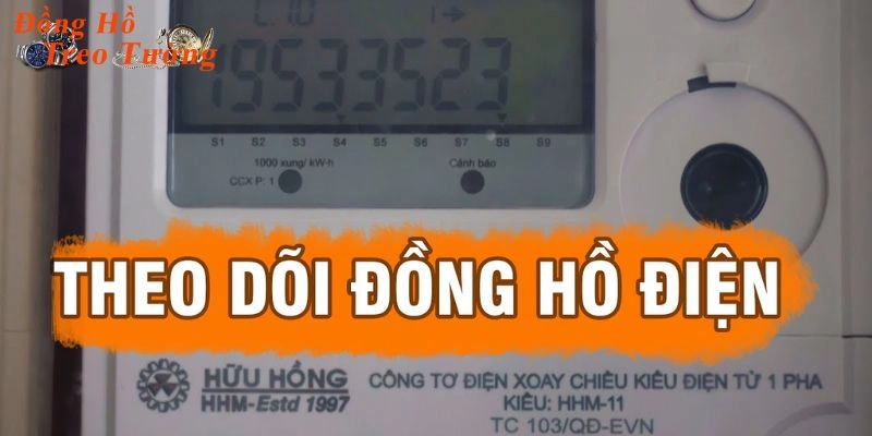Cách kiểm tra số kilowatt tiêu thụ trên đồng hồ điện tử với các thông số rõ ràng